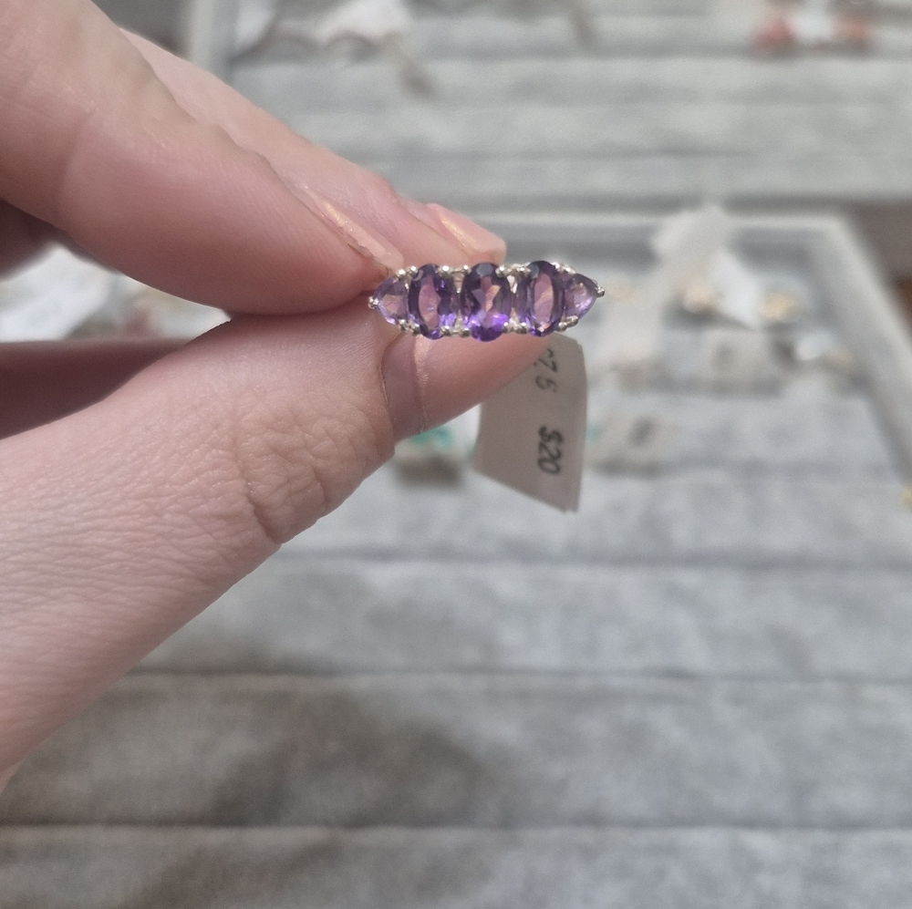 Sterling silver Womens Ring